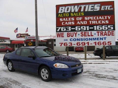 2006 Chevrolet Monte Carlo for sale at Bowties ETC INC in Cambridge MN