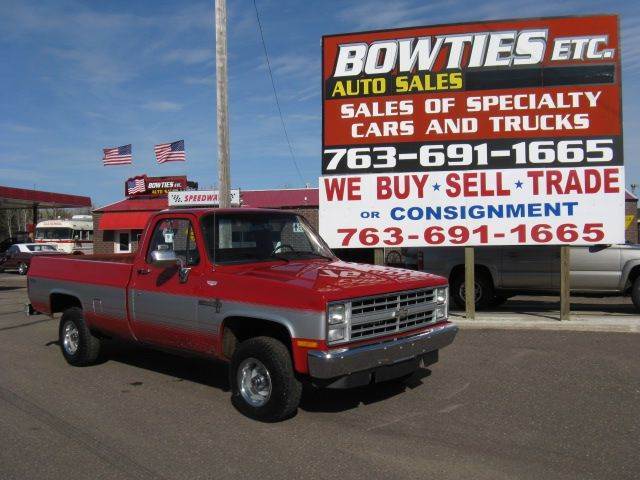 1987 Chevrolet R/V 10 Series for sale at Bowties ETC INC in Cambridge MN