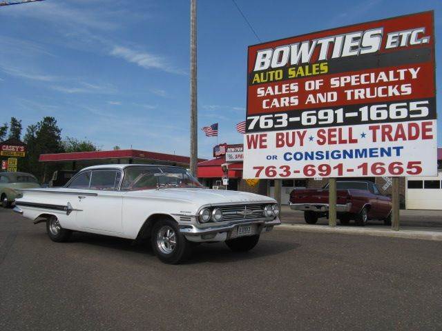 1960 Chevrolet Impala for sale at Bowties ETC INC in Cambridge MN