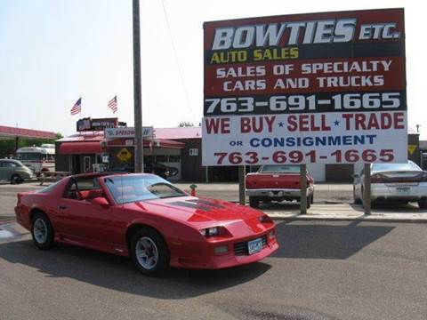 1992 Chevrolet Camaro for sale at Bowties ETC INC in Cambridge MN
