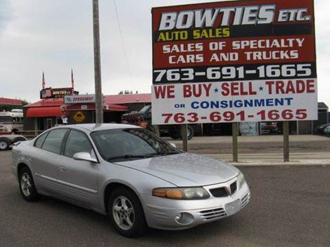 2002 Pontiac Bonneville for sale at Bowties ETC INC in Cambridge MN