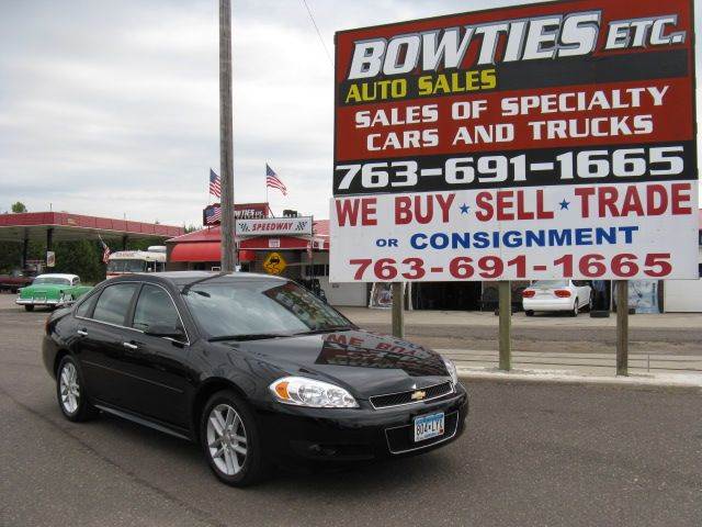 2013 Chevrolet Impala for sale at Bowties ETC INC in Cambridge MN