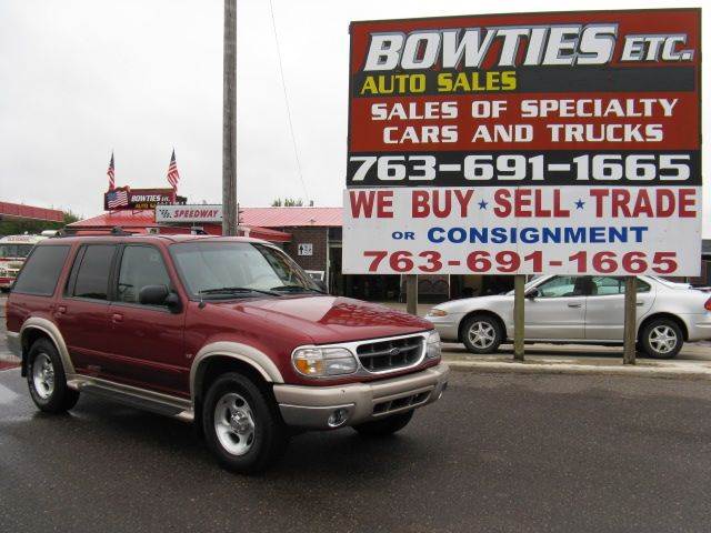 1999 Ford Explorer for sale at Bowties ETC INC in Cambridge MN