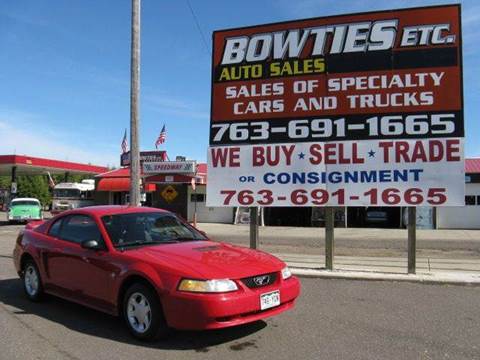 1999 Ford Mustang for sale at Bowties ETC INC in Cambridge MN