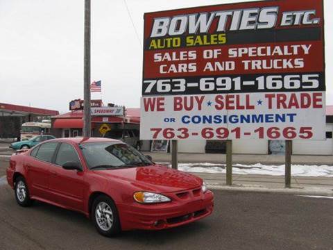 2004 Pontiac Grand Am for sale at Bowties ETC INC in Cambridge MN