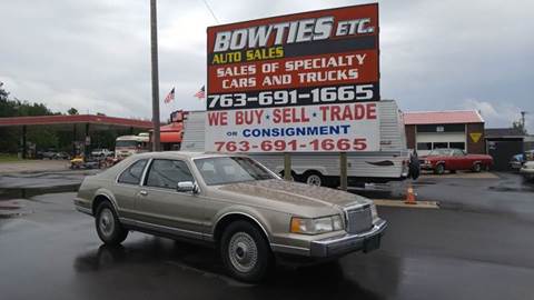 1985 Lincoln Mark VII for sale at Bowties ETC INC in Cambridge MN