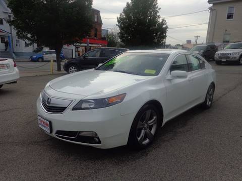 2012 Acura TL for sale at FRIAS AUTO SALES LLC in Lawrence MA