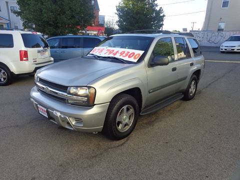 2004 Chevrolet TrailBlazer for sale at FRIAS AUTO SALES LLC in Lawrence MA