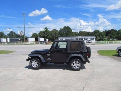 2006 Jeep Wrangler for sale at Special Finance of Charleston LLC in Moncks Corner SC