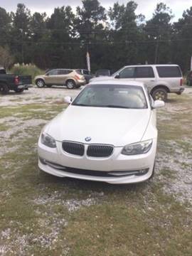 2011 BMW 3 Series for sale at Special Finance of Charleston LLC in Moncks Corner SC