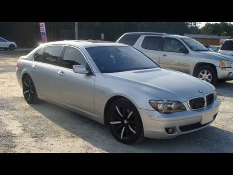2008 BMW 7 Series for sale at Special Finance of Charleston LLC in Moncks Corner SC