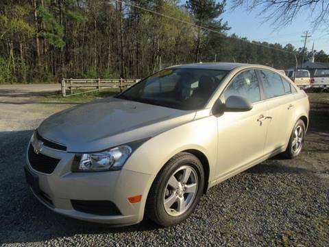2013 Chevrolet Cruze for sale at Special Finance of Charleston LLC in Moncks Corner SC