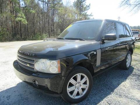 2006 Land Rover Range Rover for sale at Special Finance of Charleston LLC in Moncks Corner SC