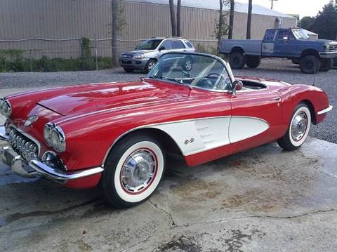 1960 Chevrolet Corvette for sale at Special Finance of Charleston LLC in Moncks Corner SC