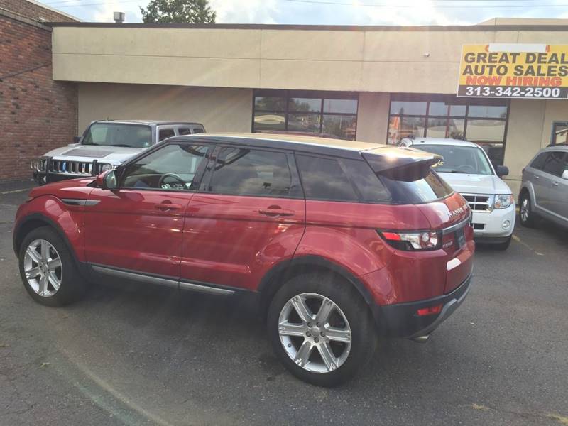 2015 Land Rover Range Rover Evoque for sale at GREAT DEAL AUTO SALES in Center Line MI