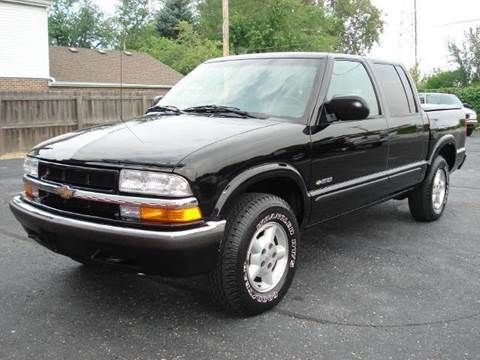 2002 Chevrolet S-10 for sale at Tonys Pre Owned Auto Sales in Kokomo IN
