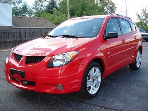 2003 Pontiac Vibe for sale at Tonys Pre Owned Auto Sales in Kokomo IN