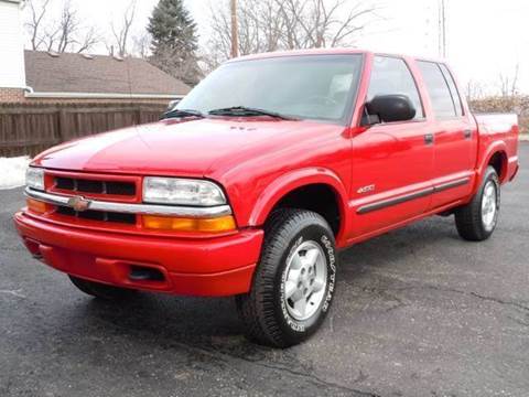 2003 Chevrolet S-10 for sale at Tonys Pre Owned Auto Sales in Kokomo IN