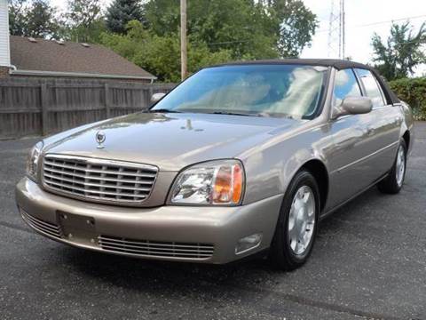 2002 Cadillac DeVille for sale at Tonys Pre Owned Auto Sales in Kokomo IN