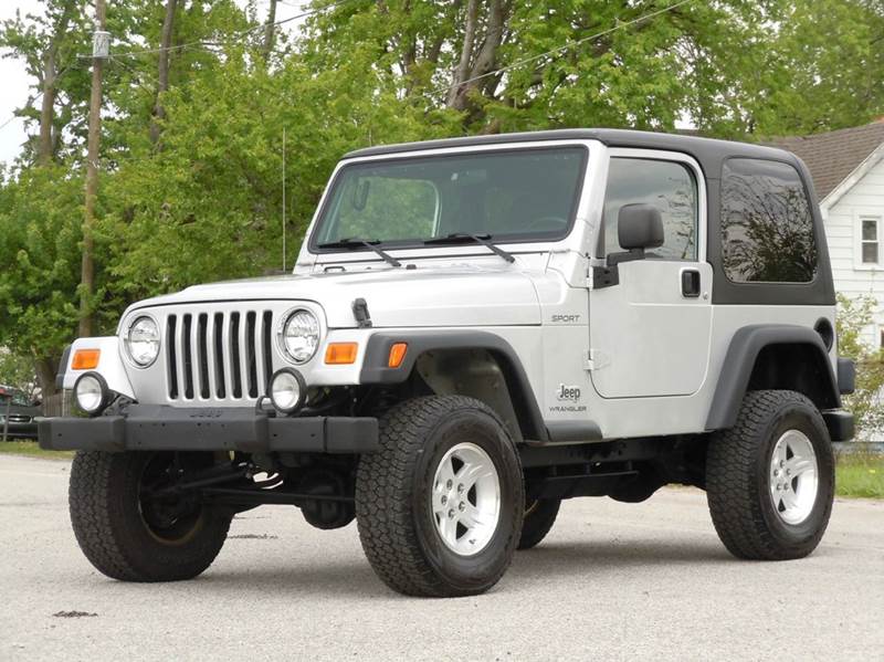 2004 Jeep Wrangler for sale at Tonys Pre Owned Auto Sales in Kokomo IN