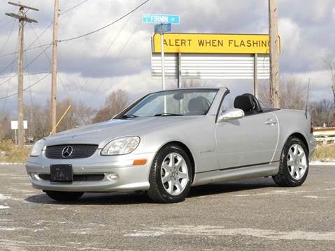 2002 Mercedes-Benz SLK for sale at Tonys Pre Owned Auto Sales in Kokomo IN
