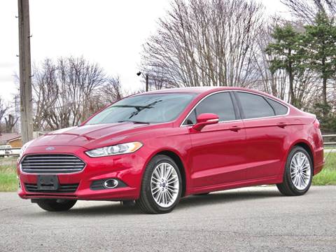 2013 Ford Fusion for sale at Tonys Pre Owned Auto Sales in Kokomo IN