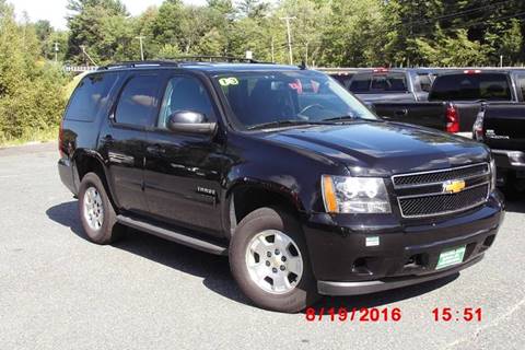 2013 Chevrolet Tahoe for sale at Mascoma Auto INC in Canaan NH