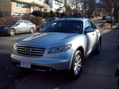 2006 Infiniti FX35 for sale at Valley Auto Sales in South Orange NJ