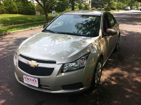 2013 Chevrolet Cruze for sale at Valley Auto Sales in South Orange NJ