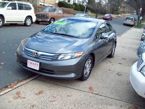 2012 Honda Civic for sale at Valley Auto Sales in South Orange NJ