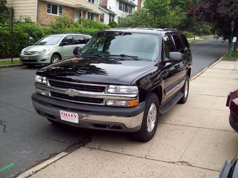 2004 Chevrolet Tahoe for sale at Valley Auto Sales in South Orange NJ