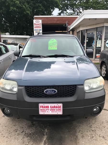 2006 Ford Escape for sale at Frank's Garage in Linden NJ