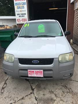 2001 Ford Escape for sale at Frank's Garage in Linden NJ