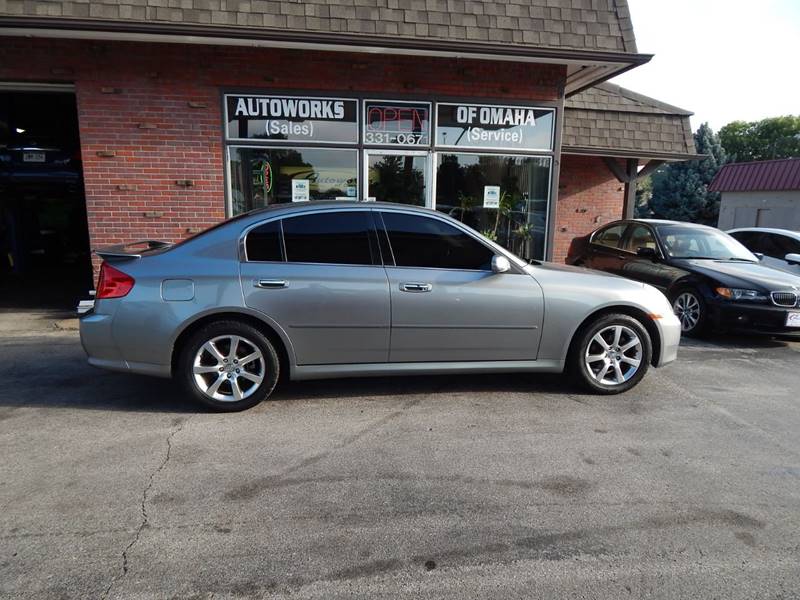 2005 Infiniti G35 for sale at AUTOWORKS OF OMAHA INC in Omaha NE