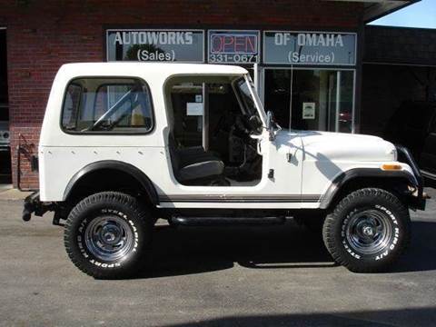 1986 Jeep CJ-7 for sale at AUTOWORKS OF OMAHA INC in Omaha NE