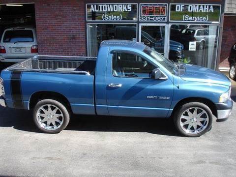 2002 Dodge Ram Pickup 1500 for sale at AUTOWORKS OF OMAHA INC in Omaha NE