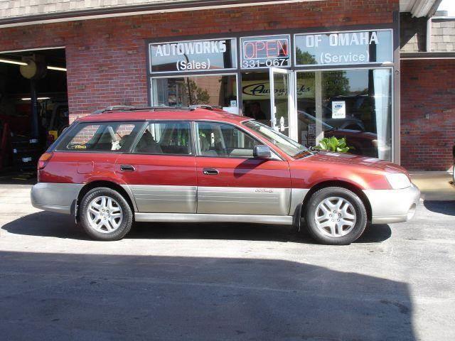 2002 Subaru Outback for sale at AUTOWORKS OF OMAHA INC in Omaha NE