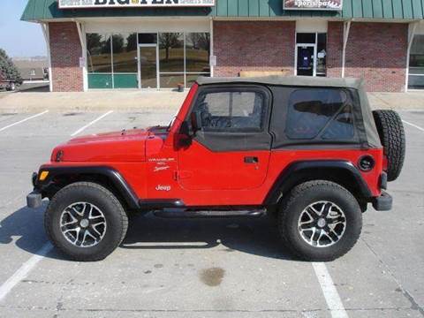 2001 Jeep Wrangler for sale at AUTOWORKS OF OMAHA INC in Omaha NE