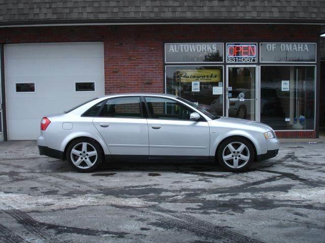 2002 Audi A4 for sale at AUTOWORKS OF OMAHA INC in Omaha NE