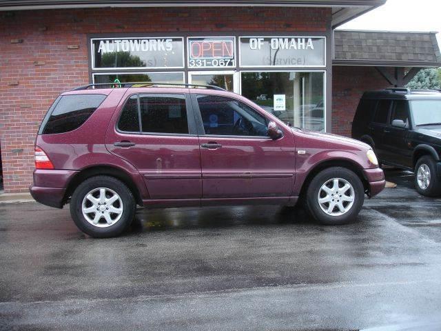 1999 Mercedes-Benz M-Class for sale at AUTOWORKS OF OMAHA INC in Omaha NE