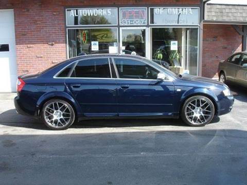 2004 Audi S4 for sale at AUTOWORKS OF OMAHA INC in Omaha NE