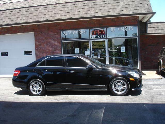 2010 Mercedes-Benz E-Class for sale at AUTOWORKS OF OMAHA INC in Omaha NE