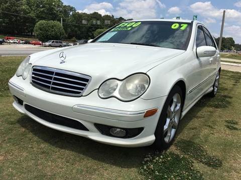 2007 Mercedes-Benz C-Class for sale at Atlanta Fine Cars in Jonesboro GA