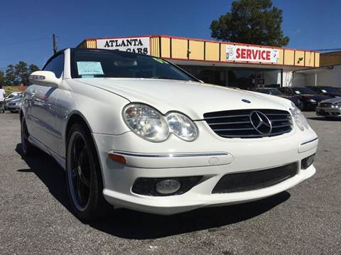 2005 Mercedes-Benz CLK for sale at Atlanta Fine Cars in Jonesboro GA