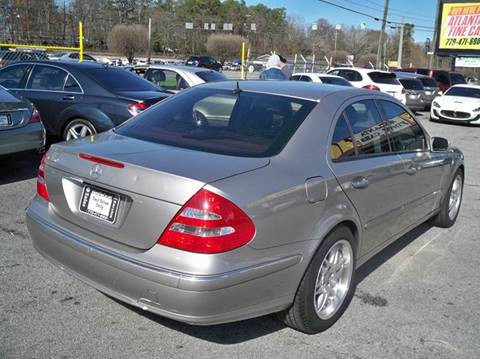 2006 Mercedes-Benz E-Class for sale at Atlanta Fine Cars in Jonesboro GA