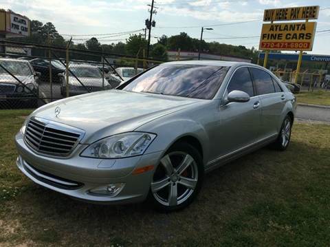 2007 Mercedes-Benz S-Class for sale at Atlanta Fine Cars in Jonesboro GA