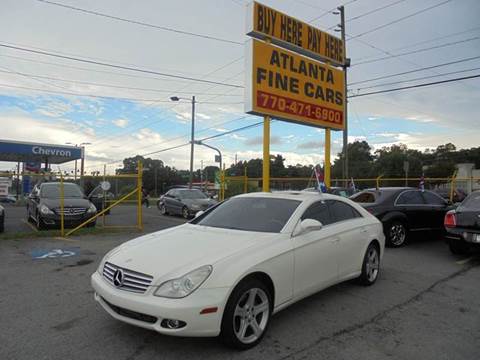 2006 Mercedes-Benz CLS for sale at Atlanta Fine Cars in Jonesboro GA