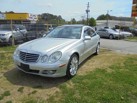2007 Mercedes-Benz E-Class for sale at Atlanta Fine Cars in Jonesboro GA