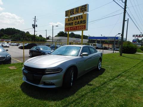2016 Dodge Charger for sale at Atlanta Fine Cars in Jonesboro GA
