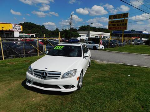 2009 Mercedes-Benz C-Class for sale at Atlanta Fine Cars in Jonesboro GA